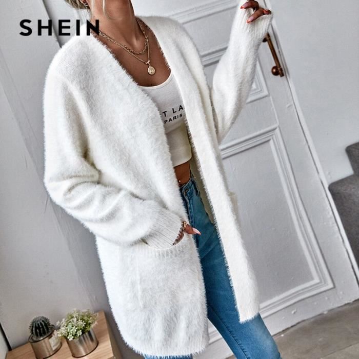 Shein gilet sales femme
