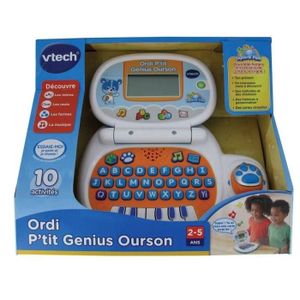 Ordinateur éducatif VTech Genius XL Leader – Bleu, Pour Enfants 5-8 Ans, Interactif, état Très Bon Et Fonctionnel !
