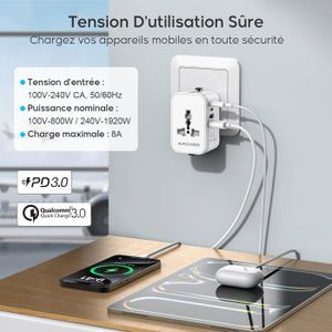 Chargeur Vertu AC-32V EU - Adaptateur Secteur Noir Avec Câble Micro-USB
