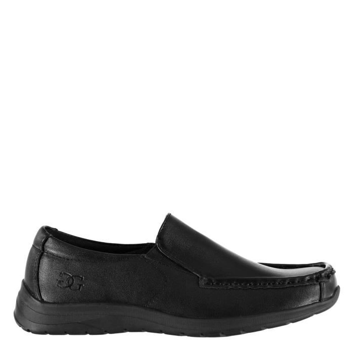 Chaussures bateau en cuir Trappeur homme jaune | La Halle