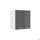 Elément haut de cuisine R-Line, 60 cm, Anthracite Haute brillance, Vicco