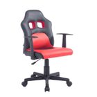 Fauteuil de bureau pour enfants - CLP - Fun - Rouge - Simili - A roulettes
