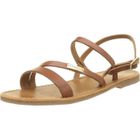 LES ESSENTIELLES EN PROVENCE LES TROPEZIENNES Sandales C09190 Baden Tan Marron Femme