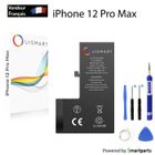 OuiSmart® BATTERIE POUR IPHONE 12 PRO MAX INTERNE NEUVE DE REMPLACEMENT AVEC OUTILS