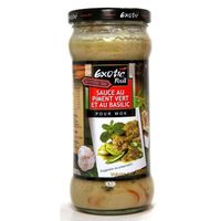 Sauce wok Piment vert et basilic 300ml Exotic Food