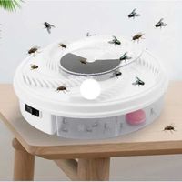 Piège anti-mouches insectes électrique - Marque - Modèle - Écologique - Source d'énergie USB - Sûr et pratique