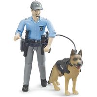 Coffret policier avec chien - Bruder - 62150 - Jouet pour enfant - Intérieur - 3 ans et plus
