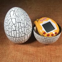 Poupon G0VZ4 Tamagotchis Tumbler Dinosaur Egg Multi-colors Virtual Cyber Digital Pet Game Toy Digital Electronic E-pet Christmas Gif
