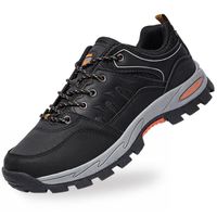 chaussures de randonnée hommes Imperméable Maintien Confort Respirant-noir