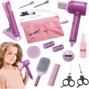 Tacobear Kit Coiffure Enfant - Jouet Salon Avec Sèche-Cheveux, Rasoir Et Accessoires Pour Garçons Set Barbier Enfant