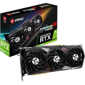 CARTE GRAPHIQUE INTERNE Carte graphique MSI GeForce RTX 3090 GAMING X TRIO