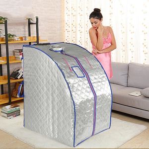 Id/éal pour la D/ésintoxication et la Perte de Poids 70 cm x 80 cm x 98cm Noir Sauna Infrarouge et Portable Spa /à Domicile pour une Personne