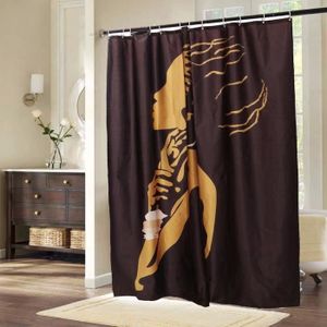 Tatkraft Rideau de Douche en Tissu Imperm/éable Anti Moisissure 180X180cm 12 Douches Inclus Emotions Custom Design