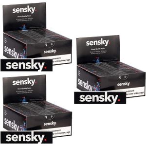 feuilles à rouler Sensky Origins Regular boite 25 carnets