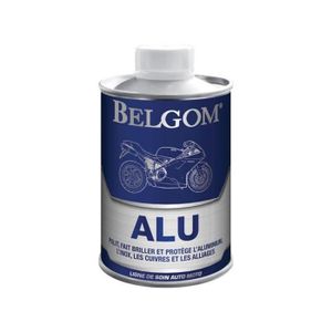 HUILE MOTEUR Flacon crème de polissage Belgom Alu 250mL pour mo