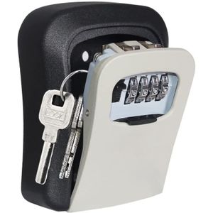 Armoire à clés Coffre Coffret de 30 clés crochets de conservation en métal clé de verrouillage de sécurité