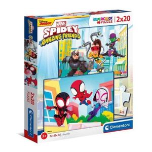 PUZZLE Clementoni- Spiderman Supercolor Marvel Spidey and