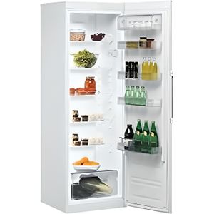 RÉFRIGÉRATEUR CLASSIQUE Réfrigérateur 1 porte INDESIT SI8A1QW2 - Blanc - 368 Litres - Pose libre - Froid ventilé - Dégivrage automatique