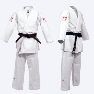 KIMONO Kimono de Judo Superstar 750 Gr - Fighting Films - Approuvé IJF - Blanc - Taille 155cm