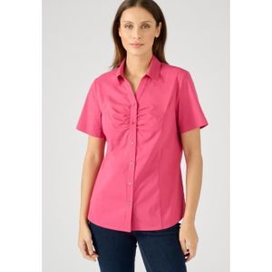 Damart - Chemisier popeline stretch - Framboise Grisé