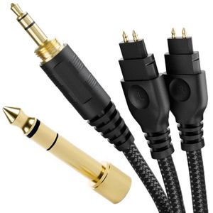 CASQUE - ÉCOUTEURS Câble Audio de Remplacement Compatible avec Sennhe