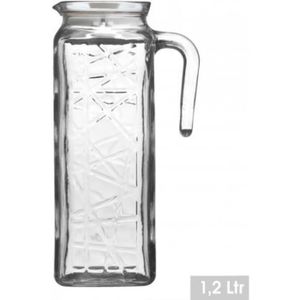 Bocal en verre avec couvercle verre Trendglas