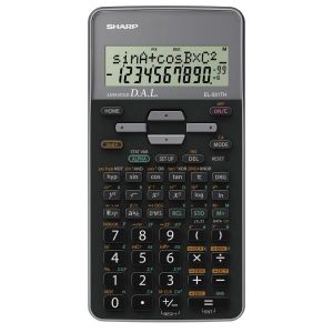 CALCULATRICE Sharp EL-531TH, Poche, Calculatrice scientifique, 10 chiffres, 2 lignes, Batterie, Noir, Gris