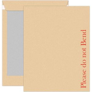 Arpan Lot de 50 enveloppes cartonnées rigides avec dos en carton