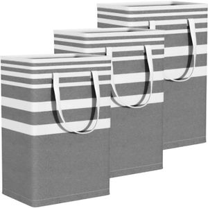 Panier à Linge, Corbeille à Linge, Bac - Sac à Linge Sale 82 x 42,5 x 52,5  cm Jacinthe d'eau - Cdiscount Maison