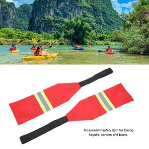 KAYAK Drapeau d'avertissement pour kayak - ZERONE - VL018 - Blanc/Rouge - Accessoire de sécurité pour canoë-kayak