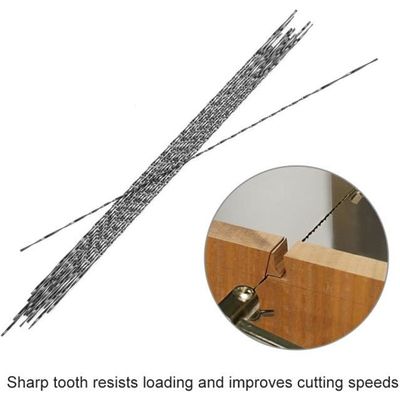 Lot De 12 Lames Spirales Pour Scie à Chantourner – Bois, Métal, Plastique – Tailles #1 à #8 – Compatible Bosch, Dewalt, Makita Et Plus !