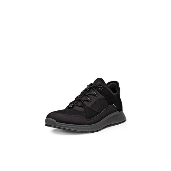 Baskets femme Ecco Exostride Gtx Tex black Cdiscount Chaussures