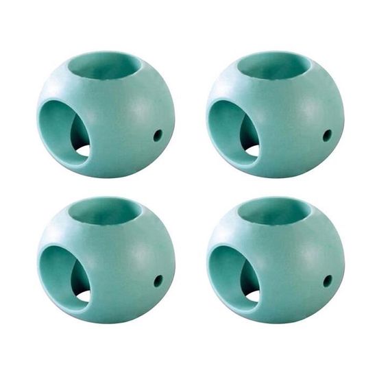 Amortisseurs De Vibrations Pour Raquette De Tennis - Lot De 6 En Silicone Motif Chat - Réduction Des Chocs Et Vibrations - 7
