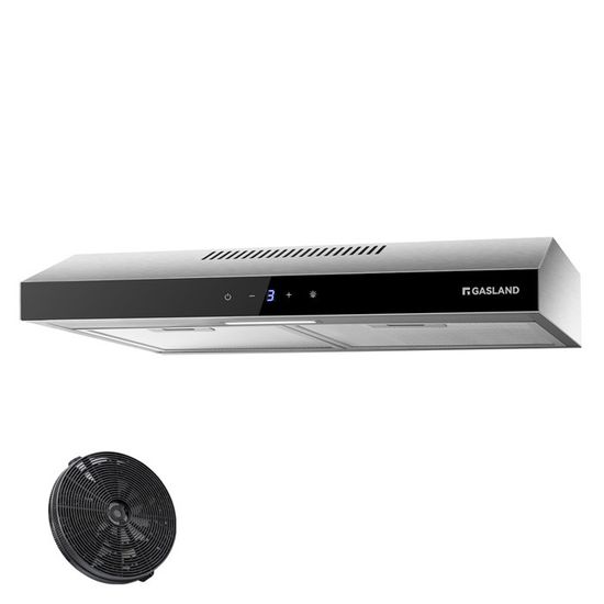Hotte Aspirante GASLAND UC60BS - Double Moteur 60 Cm, Super Silencieuse, 333 M³/h, Commandes Tactiles - Noire