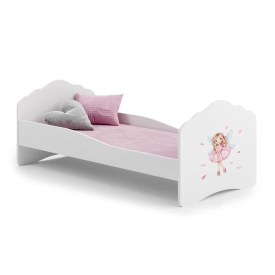 Lit Enfant 140x70 Cm Sommier Matelas Cdiscount Maison
