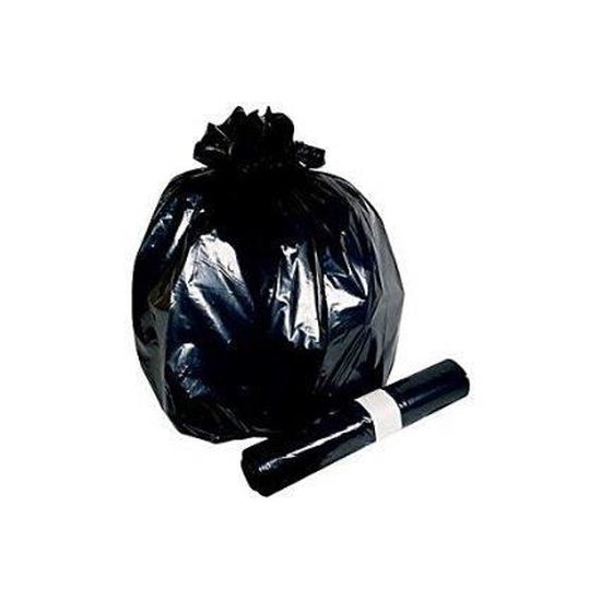 Sac Poubelle Noir Haute Résistance - 130 Litres/paquet de 100 sacs