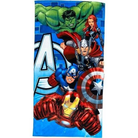 Serviette Anniversaire Avengers - Serviette Papier Avengers