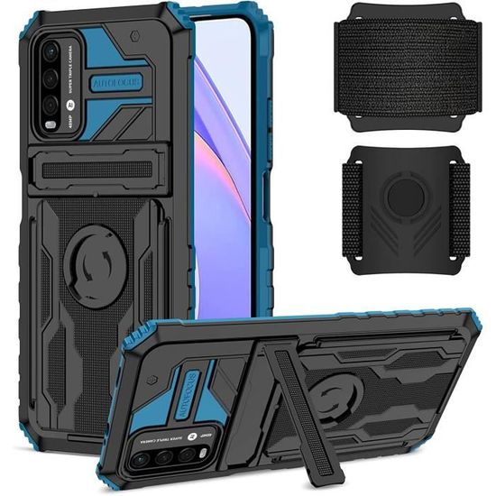 Yodueiv Poco C65 Coque pour Redmi 13C, avec protection d'écran en verre trempé et protection Yodueiv Poco C65 Coque pour Redmi 13C, avec protection d'écran en verre trempé et protection