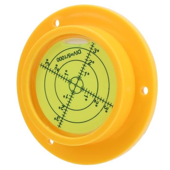 Niveau à Bulle Pour Perche GPS Et Mini-prismes 12mm - Support De Précision Pour Topographie Et Chantier