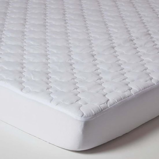 Alèse Matelassée Bébisol – Protège-matelas 80x132 Cm – 100% Polyester – Neuve Avec étiquettes