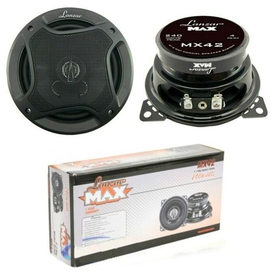Kit Enceintes Coaxiales Focal Auditor ACX165S - 16,5 Cm 2 Voies - Haut-parleur Voiture