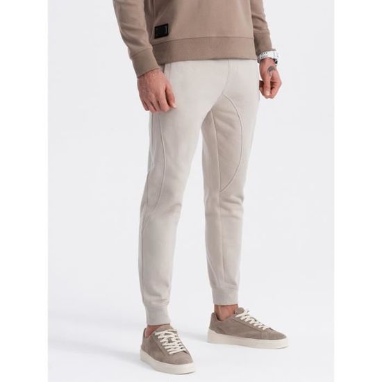 Pantalon De Pêche Simms Homme XL Beige Léger Cargo Avec Poches Zippées