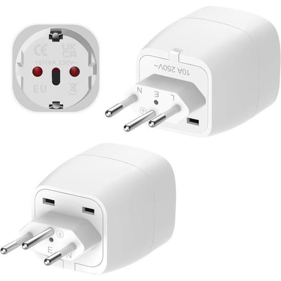 VINTAR Adaptateur De Prise Électrique: Voyage Européen Vers Inde, Haute