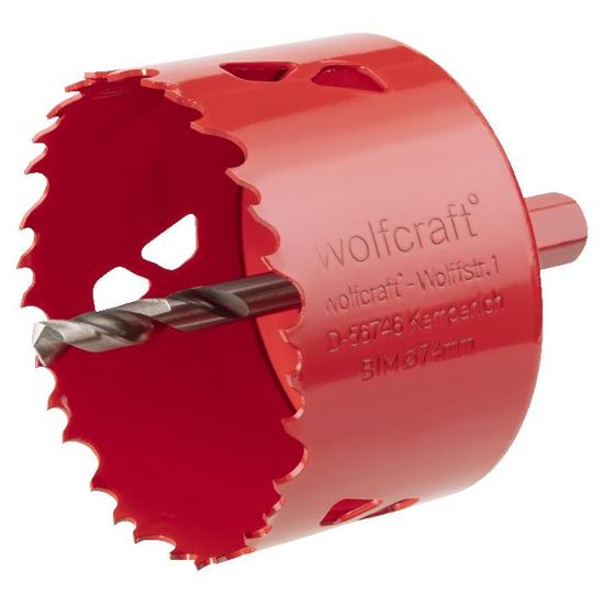 wolfcraft Foret par incréments 8 mm 4-20 mm Acier rapide Gris 2515000 pas cher