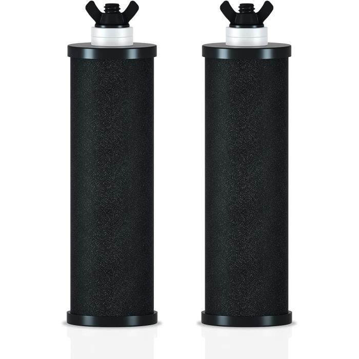 Filtres à Eau AQUACREST - Compatibles Berkey® - 10 Pièces, 6000 Gallons, Charbon Actif De Noix De Coco