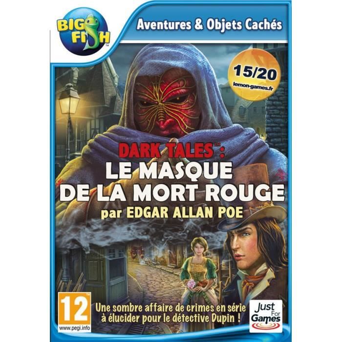 Just For Games Dark Tales 5 Masque De La Mort Rouge Edgar A Poe Jeu PC