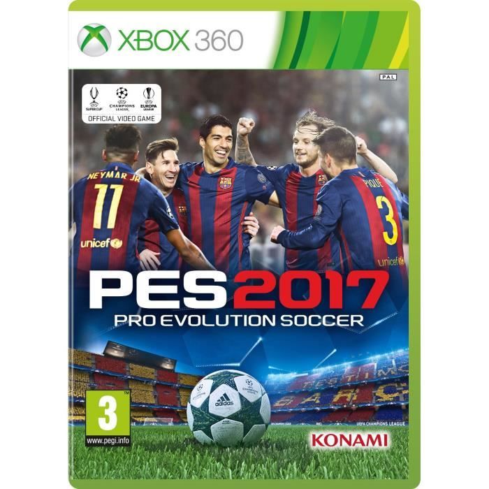 PES 2017 Jeu Xbox 360