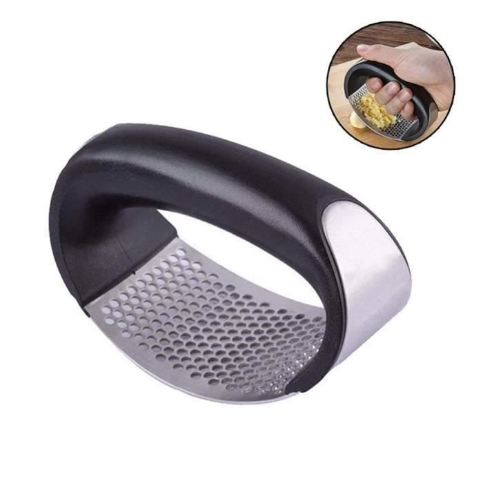Presse à Ail En Acier Inoxydable - Hachoir Et Éplucheur, Facile à Nettoyer, Cuisine Pratique