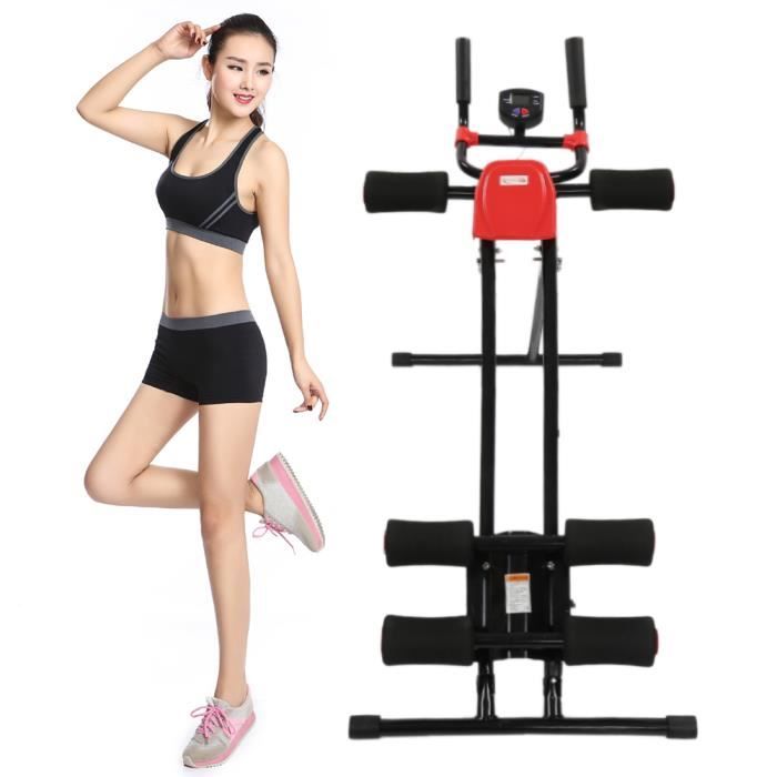 LO Appareil à abdominaux Pliable en Acier Abdo Rider