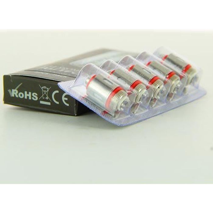 Cigarette électronique Pack de 5 resistances Jusfog 1.2ohms Justfog